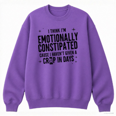 Emotionally Constipated Classic Unisex Sweatshirt