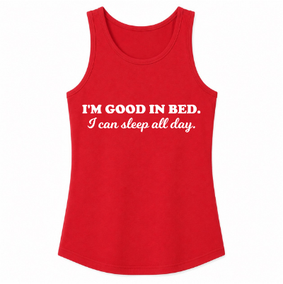 I'm Good in Bed Classic Unisex Tank Top