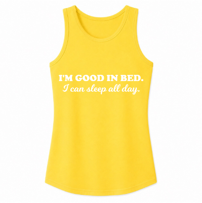 I'm Good in Bed Classic Unisex Tank Top