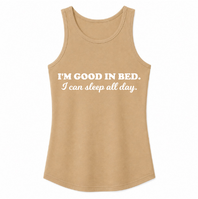 I'm Good in Bed Classic Unisex Tank Top